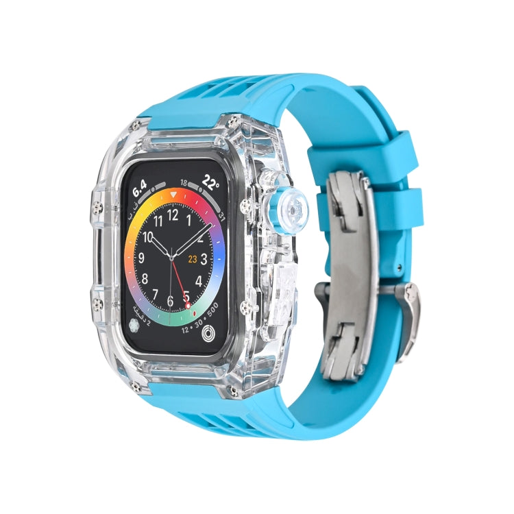 Fluorine Rubber Clear Watch Band Case