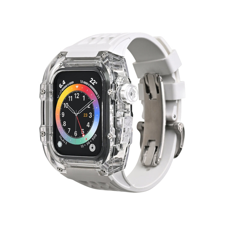 Fluorine Rubber Clear Watch Band Case