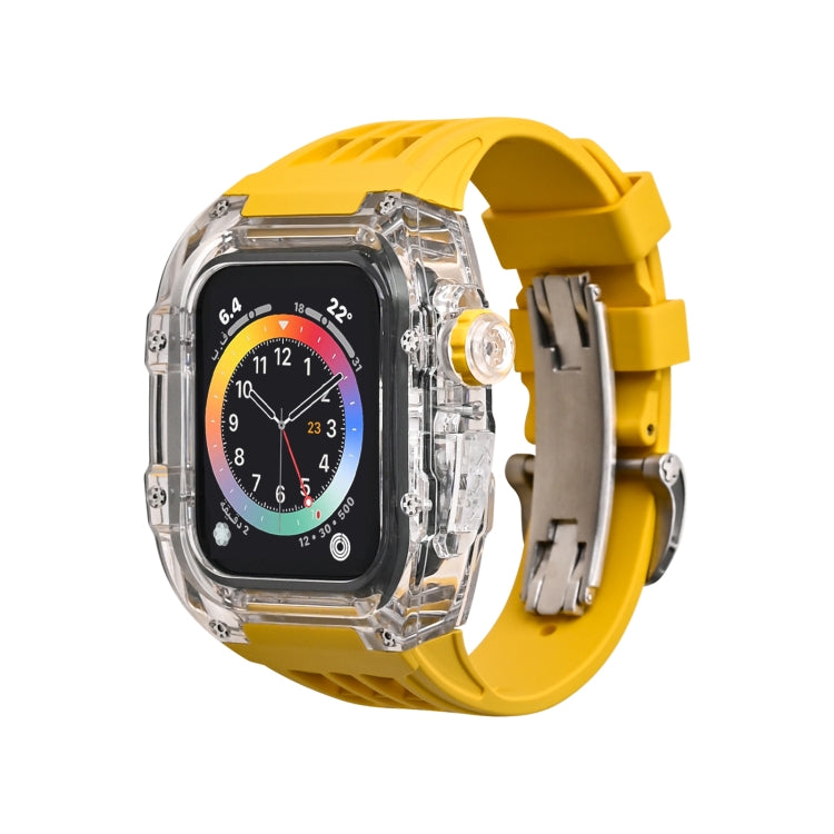 Fluorine Rubber Clear Watch Band Case
