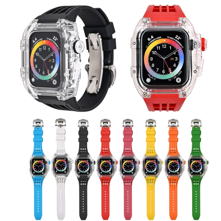 Fluorine Rubber Clear Watch Band Case
