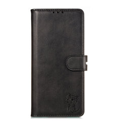 Embossed Happy Cat Pattern Horizontal Flip Leather Case with Holder & Card Slots & Wallet, For Galaxy A51, For Galaxy A71