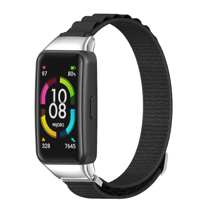 MIJOBS Nylon Breathable Watch Band, For Huawei Band 6 / Honor Band 6, For Huawei Band 7 / 7 NFC