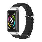 For Huawei Band 6 / Honor Band 6 / Black Silver