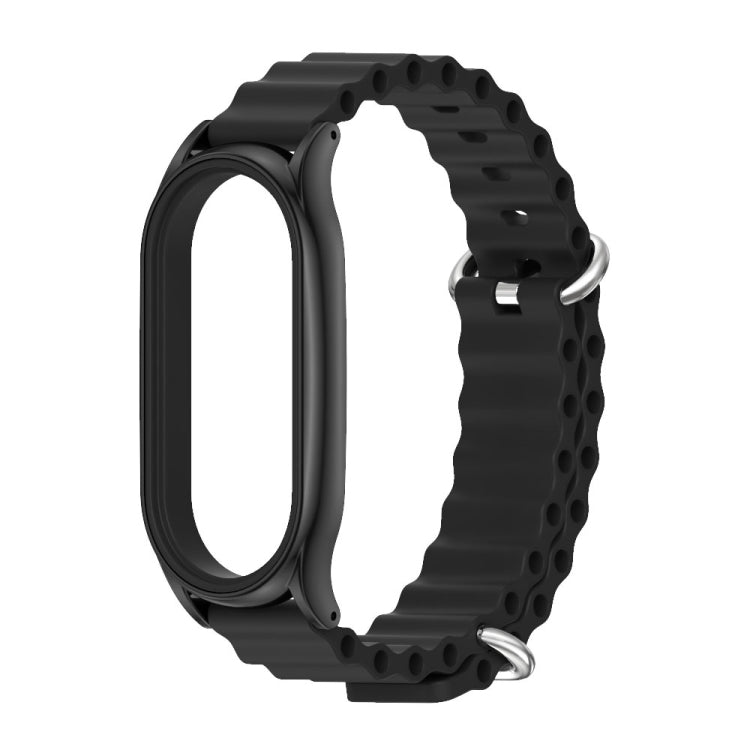 MIJOBS PLUS Marine Silicone Breathable Watch Band, For Xiaomi Mi Band 6 / 5 / 4 / 3, For Xiaomi Mi Band 7 / 7 NFC