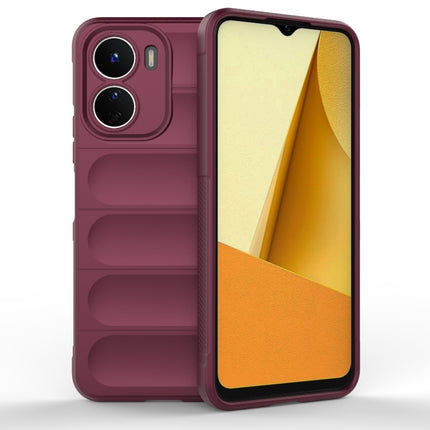 Magic Shield TPU + Flannel Phone Case, For Motorola Moto G32, For vivo Y16 4G Global