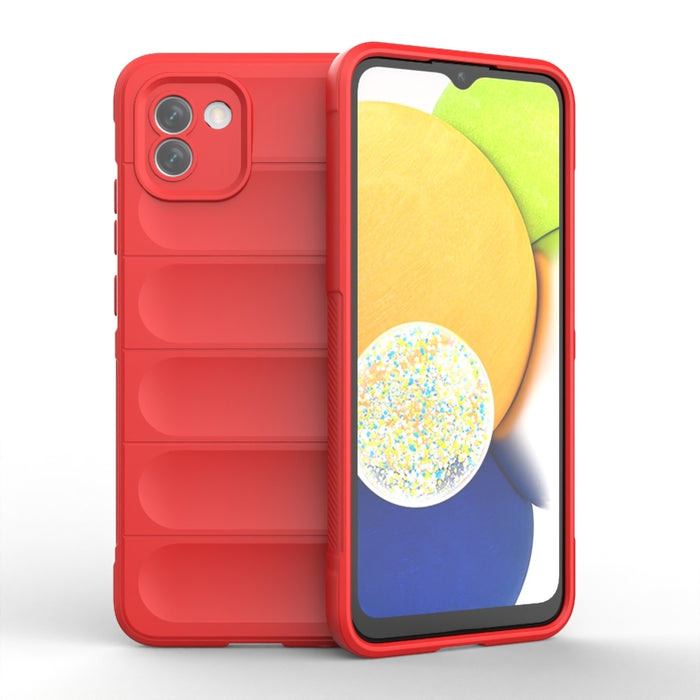 Magic Shield TPU + Flannel Phone Case, For Samsung Galaxy A03 Global, For Samsung Galaxy A04e 4G