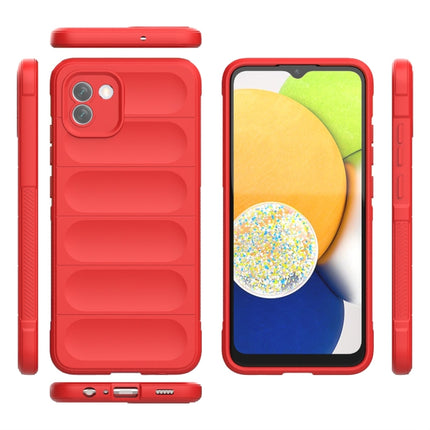 Magic Shield TPU + Flannel Phone Case, For Samsung Galaxy A03 Global, For Samsung Galaxy A04e 4G