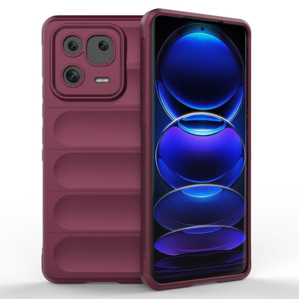 Magic Shield TPU + Flannel Phone Case, For Samsung Galaxy A54 5G, For Xiaomi 13 Pro 5G
