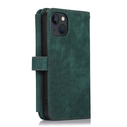 Dream 9-Card Wallet Zipper Bag Leather Phone Case, For iPhone 13, For iPhone 13 Pro, For iPhone 13 Pro Max, For iPhone 12 mini