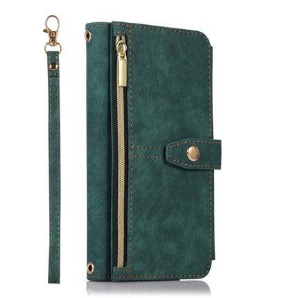 Dream 9-Card Wallet Zipper Bag Leather Phone Case, For iPhone 12, For iPhone 12 Pro, For iPhone 12 Pro Max, For iPhone 11
