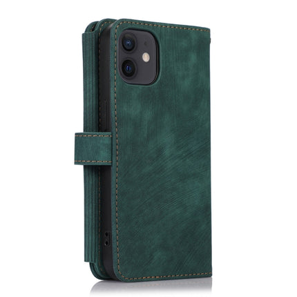 Dream 9-Card Wallet Zipper Bag Leather Phone Case, For iPhone 12, For iPhone 12 Pro, For iPhone 12 Pro Max, For iPhone 11