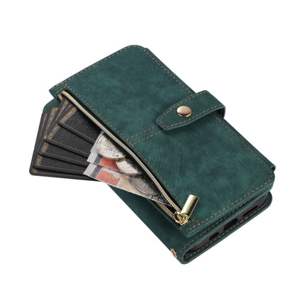 Dream 9-Card Wallet Zipper Bag Leather Phone Case, For iPhone 12, For iPhone 12 Pro, For iPhone 12 Pro Max, For iPhone 11