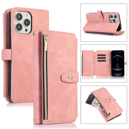 Dream 9-Card Wallet Zipper Bag Leather Phone Case, For iPhone 12, For iPhone 12 Pro, For iPhone 12 Pro Max, For iPhone 11