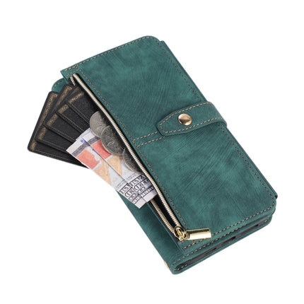 Dream 9-Card Wallet Zipper Bag Leather Phone Case, For iPhone 11 Pro, For iPhone 11 Pro Max, For iPhone X / XS, For iPhone XR