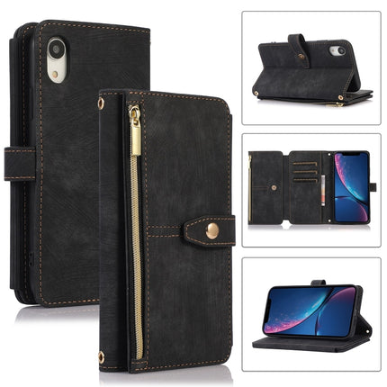 Dream 9-Card Wallet Zipper Bag Leather Phone Case, For iPhone 11 Pro, For iPhone 11 Pro Max, For iPhone X / XS, For iPhone XR