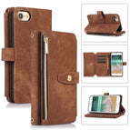 For iPhone SE 2022 / 2020 / 7 / 8 / Brown