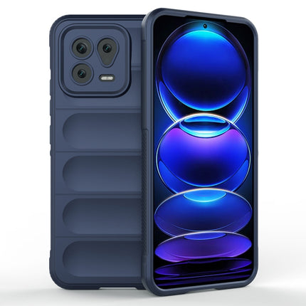 Magic Shield TPU + Flannel Phone Case, For Xiaomi 13