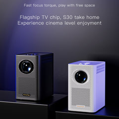 S30 Android System HD Portable WiFi Mobile Projector, US Plug, EU Plug, UK Plug, AU Plug