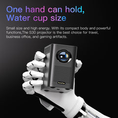 S30 Android System HD Portable WiFi Mobile Projector, US Plug, EU Plug, UK Plug, AU Plug