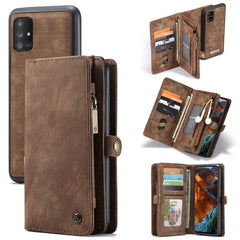 CaseMe-008 Detachable Multifunctional Horizontal Flip Leather Case with Card Slot & Holder & Zipper Wallet & Photo Frame, For Samsung Galaxy A71 4G, For Galaxy A51 4G, For Galaxy A71 4G