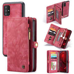 CaseMe-008 Detachable Multifunctional Horizontal Flip Leather Case with Card Slot & Holder & Zipper Wallet & Photo Frame, For Samsung Galaxy A71 4G, For Galaxy A51 4G, For Galaxy A71 4G