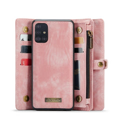 CaseMe-008 Detachable Multifunctional Horizontal Flip Leather Case with Card Slot & Holder & Zipper Wallet & Photo Frame, For Samsung Galaxy A71 4G, For Galaxy A51 4G, For Galaxy A71 4G