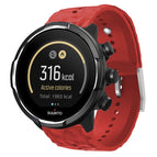 For Suunto 9 / Dark Red