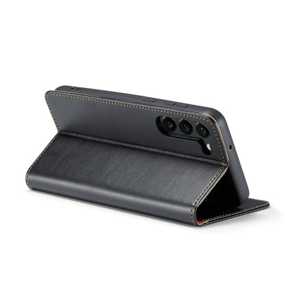 Fierre Shann PU Genuine Leather Texture Leather Phone Case, For Samsung Galaxy S23+ 5G, For Samsung Galaxy S23 Ultra 5G