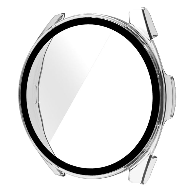 PC + 9H Tempered Glass Integrated Protective Watch Case, For Xiaomi Watch S2 46mm