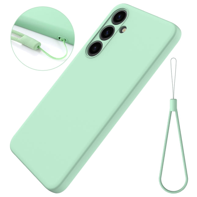 Solid Color Liquid Silicone Dropproof Full Coverage Phone Case, For Samsung Galaxy S24+ 5G, For Samsung Galaxy S24 5G, For Samsung Galaxy A54 5G