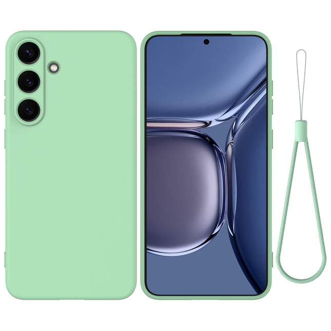 Solid Color Liquid Silicone Dropproof Full Coverage Phone Case, For Samsung Galaxy S25+ 5G, For Samsung Galaxy S25 Ultra, For Samsung Galaxy S24 FE 5G, For Samsung Galaxy S24 Ultra 5G