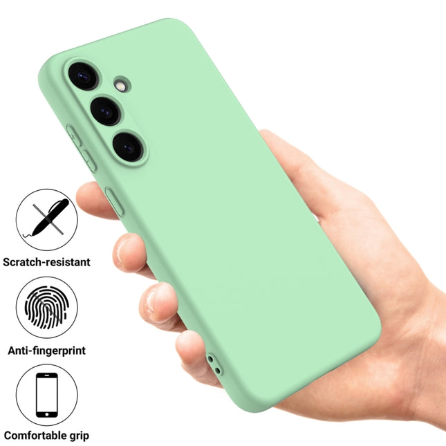 Solid Color Liquid Silicone Dropproof Full Coverage Phone Case, For Samsung Galaxy S25+ 5G, For Samsung Galaxy S25 Ultra, For Samsung Galaxy S24 FE 5G, For Samsung Galaxy S24 Ultra 5G