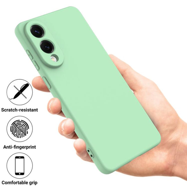 Solid Color Liquid Silicone Dropproof Full Coverage Phone Case, For Samsung Galaxy S25+ 5G, For Samsung Galaxy S25 Ultra, For Samsung Galaxy S24 FE 5G, For Samsung Galaxy S24 Ultra 5G