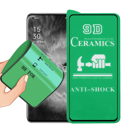 For OnePlus Ace 2/ Ace 2 Pro 9D Full Screen Full Glue Ceramic Film, For OnePlus 11R, For OnePlus Ace 2, For OPPO Find X6, For OPPO Find X6 Pro