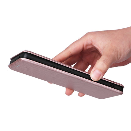 Carbon Fiber Texture Flip Leather Phone Case, For vivo X80 Pro 5G, For vivo X90 Pro+ 5G, For Fujitsu Arrows N F-51C, For Google Pixel 7a