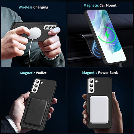 MagSafe Magnetic Liquid Silicone Phone Case, For Samsung Galaxy S23 5G, For Samsung Galaxy S23+ 5G, For Samsung Galaxy S23 Ultra 5G