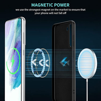 MagSafe Magnetic Liquid Silicone Phone Case, For Samsung Galaxy S23 5G, For Samsung Galaxy S23+ 5G, For Samsung Galaxy S23 Ultra 5G
