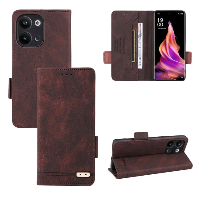 Magnetic Clasp Leather Phone Case, For OPPO Reno9 / Reno9 Pro 5G, For OPPO Reno9 Pro+ 5G, For Samsung Galaxy A34 5G, For Samsung Galaxy A54 5G