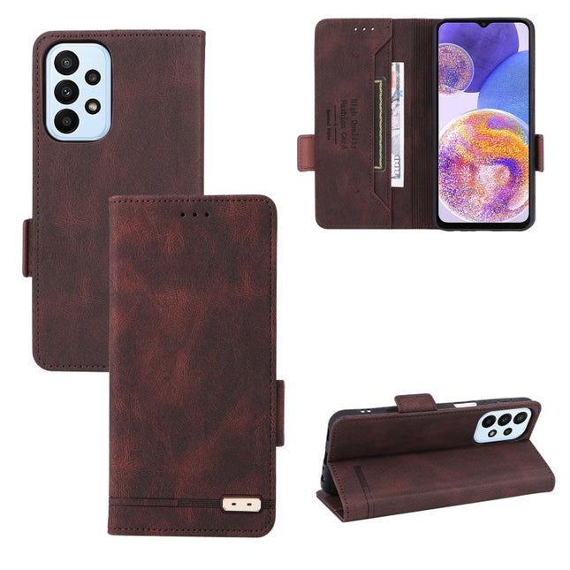 Magnetic Clasp Leather Phone Case, For Samsung Galaxy A23e 5G / A23 5G, For Samsung Galaxy A34 5G, For OPPO Reno9 Pro+ 5G, For Samsung Galaxy A54 5G