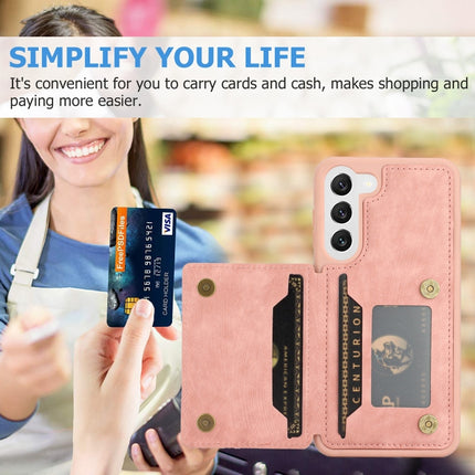 Dream Magnetic Back Cover Card Wallet Phone Case, For Samsung Galaxy S22+ 5G, For Samsung Galaxy S22 Ultra 5G, For Samsung Galaxy S21 5G, For Samsung Galaxy S21+ 5G