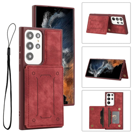 Dream Magnetic Back Cover Card Wallet Phone Case, For Samsung Galaxy S22+ 5G, For Samsung Galaxy S22 Ultra 5G, For Samsung Galaxy S21 5G, For Samsung Galaxy S21+ 5G