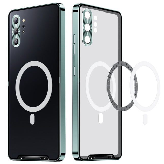 MagSafe Magnetic Frosted Metal Phone Case, For Samsung Galaxy Note10+