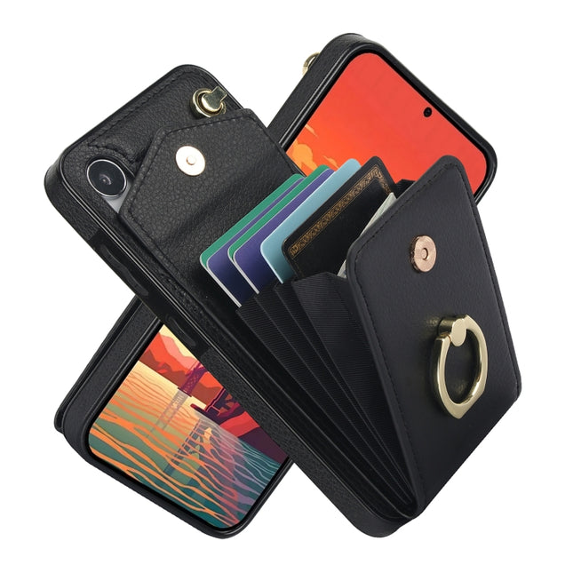 Ring Holder RFID Card Slot Phone Case, For Samsung Galaxy S23+ 5G, For Samsung Galaxy S24 5G, For Samsung Galaxy A12, For Samsung Galaxy A22 5G