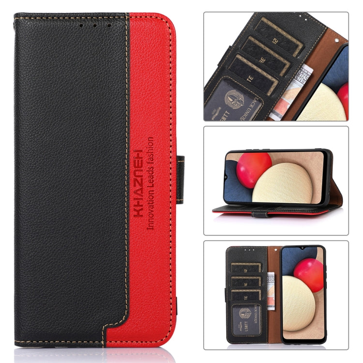 KHAZNEH Litchi Texture Leather RFID Phone Case, For Xiaomi 13