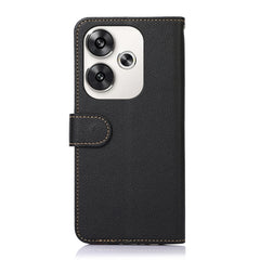 KHAZNEH Litchi Texture Leather RFID Phone Case, For Xiaomi Poco F6 / Redmi Turbo 3, For Xiaomi Poco F6 Pro, For Xiaomi Redmi K70 5G / K70 Pro 5G, For Xiaomi Redmi A3, For Xiaomi Redmi Note 13 Pro 4G / POCO M6 Pro 4G, For Xiaomi Redmi Note 13 4G