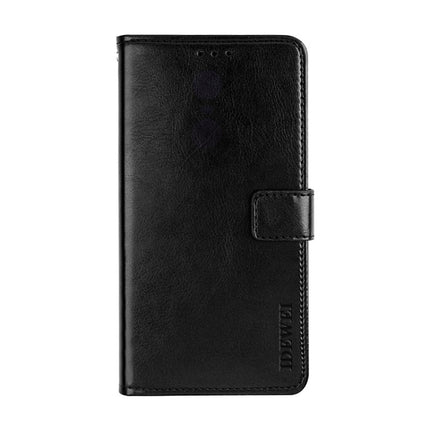 idewei Crazy Horse Texture Horizontal Flip Leather Case with Holder & Card Slots & Wallet, For Alcatel 1V 2019 No Fingerprint, For Wiko Y60