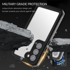 360 Full Body Waterproof Phone Case, For Samsung Galaxy S23 5G, For Samsung Galaxy S23+ 5G, For Samsung Galaxy S23 Ultra 5G