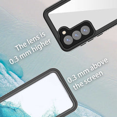 360 Full Body Waterproof Phone Case, For Samsung Galaxy S23 5G, For Samsung Galaxy S23+ 5G, For Samsung Galaxy S23 Ultra 5G