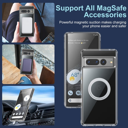 Transparent Frosted MagSafe Phone Case, For Google Pixel 6 Pro, For Google Pixel 7, For Google Pixel 7 Pro