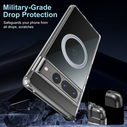 Transparent Frosted MagSafe Phone Case, For Google Pixel 6 Pro, For Google Pixel 7, For Google Pixel 7 Pro